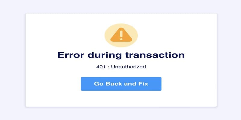 Cược thủ đừng quá lo lắng khi giao dịch bị lỗi tại đây 