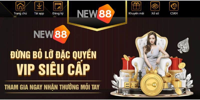 Khuyến mãi cho bet thủ chơi xổ số New88